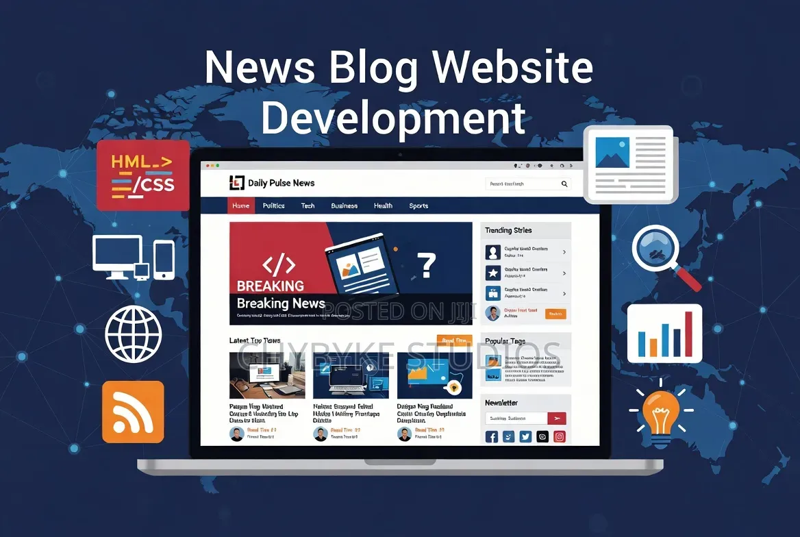 News Blog Website Development