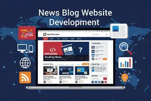 News Blog Website Development