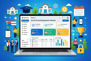 School Portal Management Website