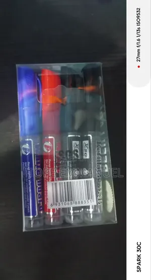 Refillable White Marker Board 12 Pcs