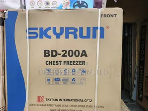 200l Skyrun Chest Freezer.