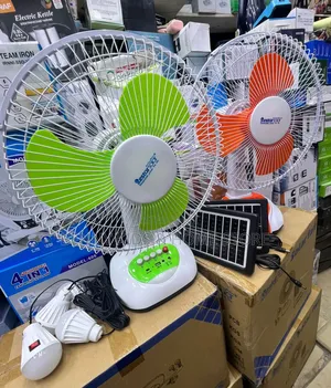 Solar Fan With Light