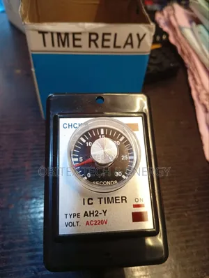 Ah2-Y Analog on-Delay Timer Relay Ac 220v 0–30 Seconds Industrial Time