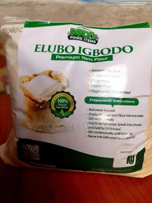 Original Elubo Igbodo Yam Flour (Elubo Isu) Per Painter