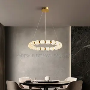 Nordic Simple Ball Led Dining Chandelier Living Room Bedroom Kitchen