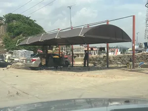 Foreign Net Carport Stand