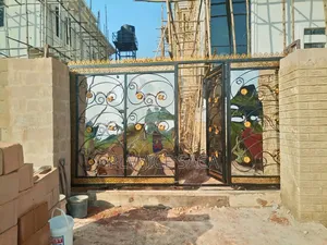 Wrought-Iron With Sliver Plate