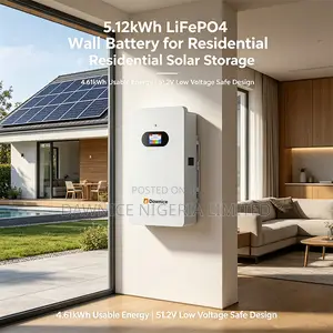5.12kwh Wall Battery | Cut Electricity Bills With Solar Storage