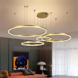 800mm 4 Ring Modern Luxury Design Pendant Light Chandelier