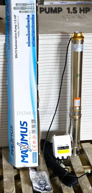 Maximus 1.5hp , 1hp Submersible Pump