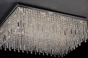 Luxury Crystal Chandeliers Living Room Lights Dining Table Light