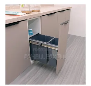 Modern Built-in Kitchen Waste Bin