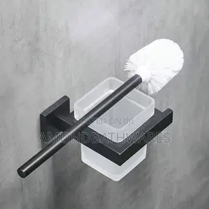 Wall Hung Glass Toilet Brush