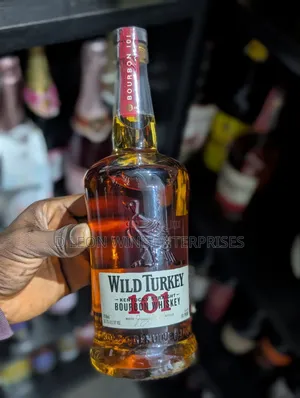 Wild Turkey 101 Whiskey Cartoon by ( 12 Bottles )
