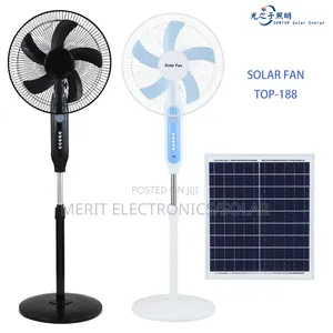 Solar Rechargeable Fan With Panel