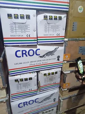 200ah Deep Cycle Croc Solar Battery 12v