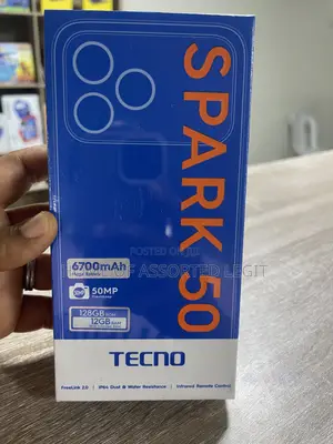 New Tecno Spark 50 128 GB Purple