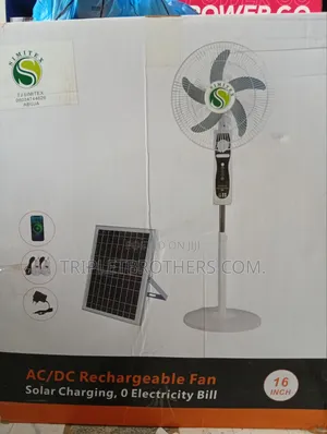 Similar 16 Inch Rechargeable and Solar Standing Fan
