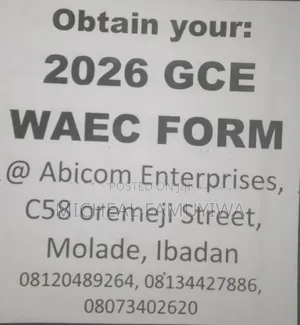 E-Registration (Waec Neco,Gce