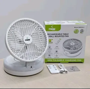 Rechargeable Table Wall Mounted Fan