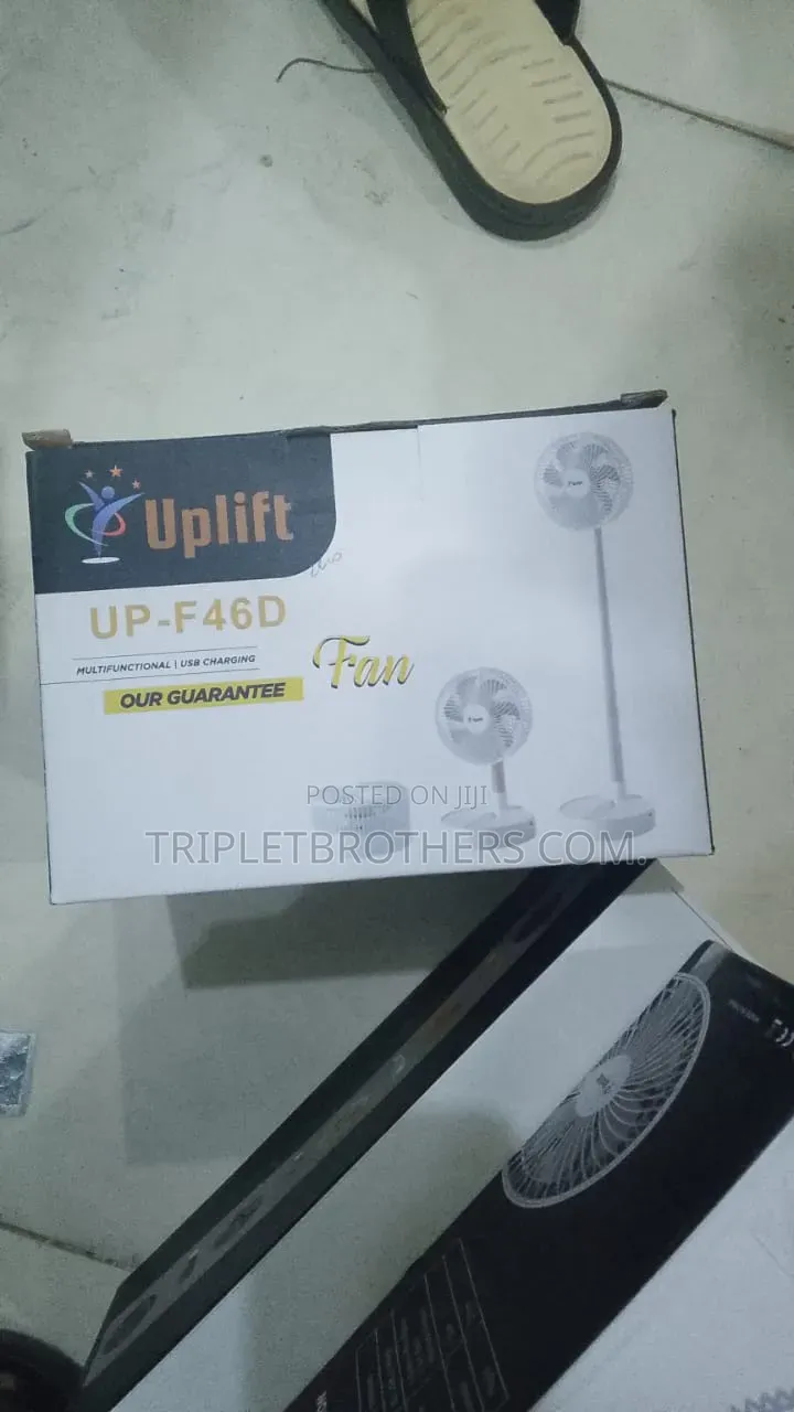 Adjustable Rechargeable Tablet Fan