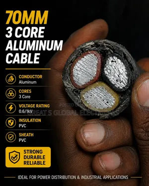 70mm 3core Aluminum Cable