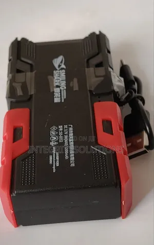 Power Bank With Flat Led Flashlight
