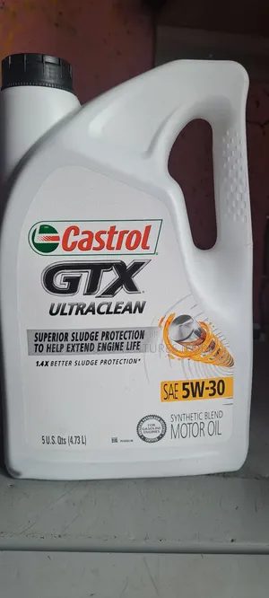 5litres Castrol GTX Ultraclean Motor Oil