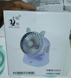 Double Blade Table Fan