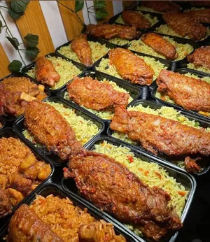 Smoky Party Jollof Rice and Fried Rice in Bulk