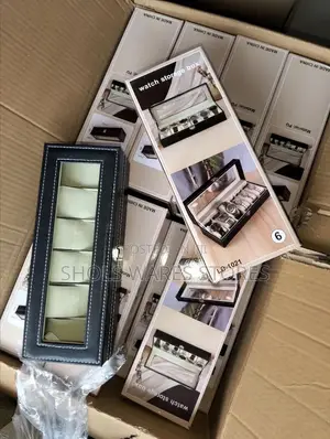 6-slot Watch Display Case | Luxury Watch Organizer Box