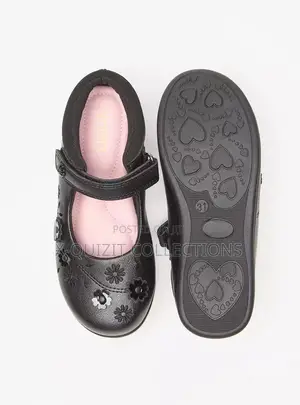 Juniors Floral Applique Mary Jane Shoes (35)