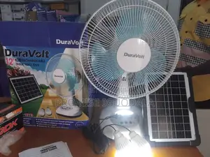 12 Inch 3 In 1 Rechargeable Table/Wall Solar Fan