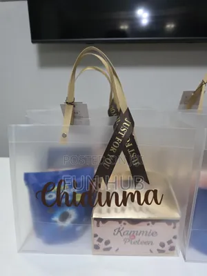 Frosted Gift Bags