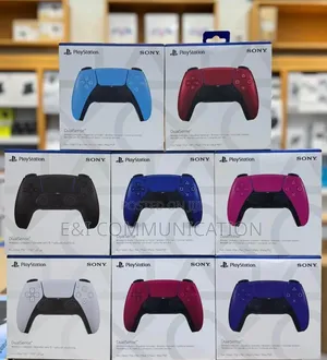 Sony Ps5 Controller Red Color, Ps5 Pad.