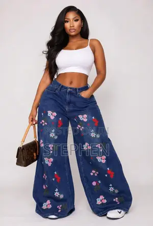 Wide Jeans | High Waist Denim