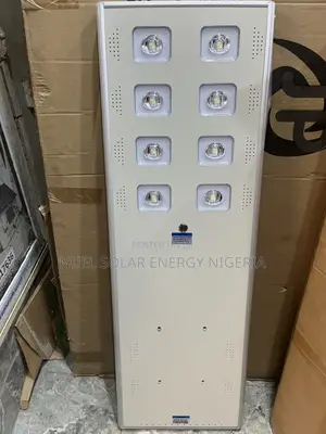 60w Wakatek Solar Street Light (8-Eye-Bulbs)