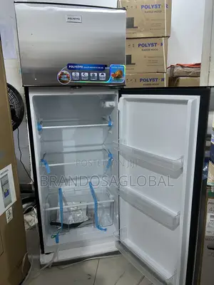 Polystar 225l Double Door Refrigerator [Pv-Dd350dl] Clean Condition