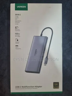 Urgreen 10 in 1 Usb-C Multifunctional Adapter