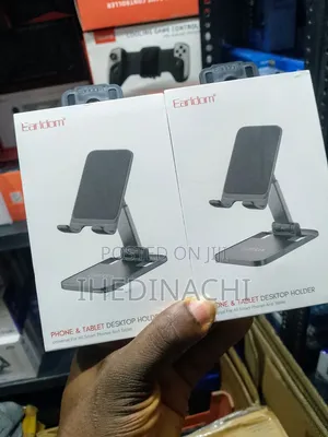 Earldom Adjustable Desktop Phone & Tablet Holder Stand