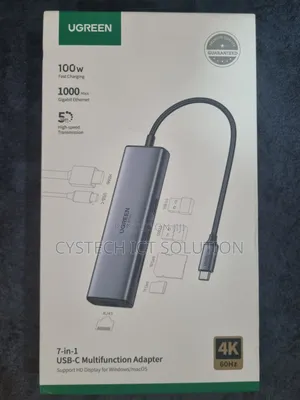 Ugreen 7 in 1 Usb-C Multifunctional Adapter