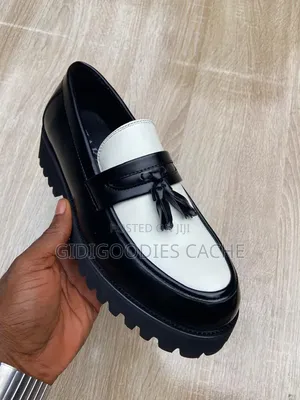 Zara Two-Tone Chunky Tassel Loafers Size 40-46