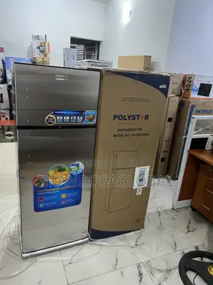Polystar [Pv-Dd350dl] 225l Double Door Fridge in Good Condition