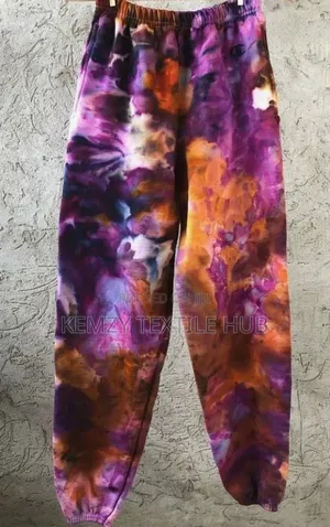 Unisex Adire Carrot Joggers
