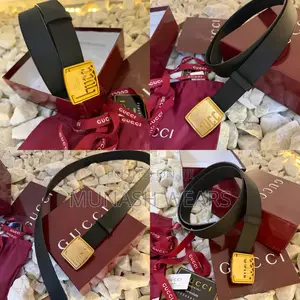 Original Leather Gucci , Versace and Lv Leather Belt