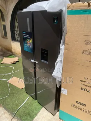 Hisense 529l Side-by-Side Refrigerator With Water Dispenser