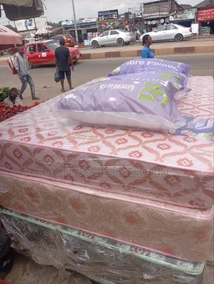 41⁄2 by 6ft by 6inches Semi Orthopaedic, Green Earth Mattress