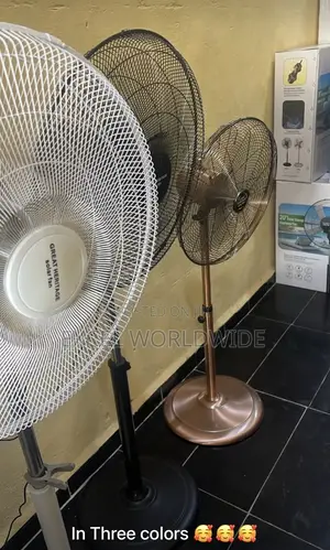 20“ Heritage Solar Rechargeable Fan Wit High Capacity Lithium Battery