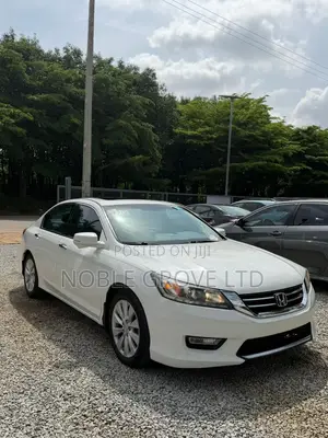 Honda Accord EX-L V-6 4dr Sedan w/Navigation (3.5L 6cyl 6A) 2014 White