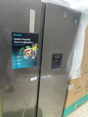 Spacious Hisense 529l Double Door Side-by-Side Refrigerator